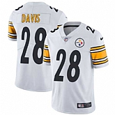 Nike Pittsburgh Steelers #28 Sean Davis White NFL Vapor Untouchable Limited Jersey,baseball caps,new era cap wholesale,wholesale hats